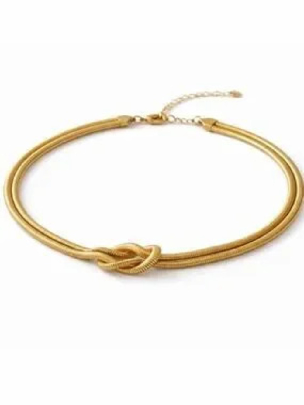 Gold Knot Necklace (2715)